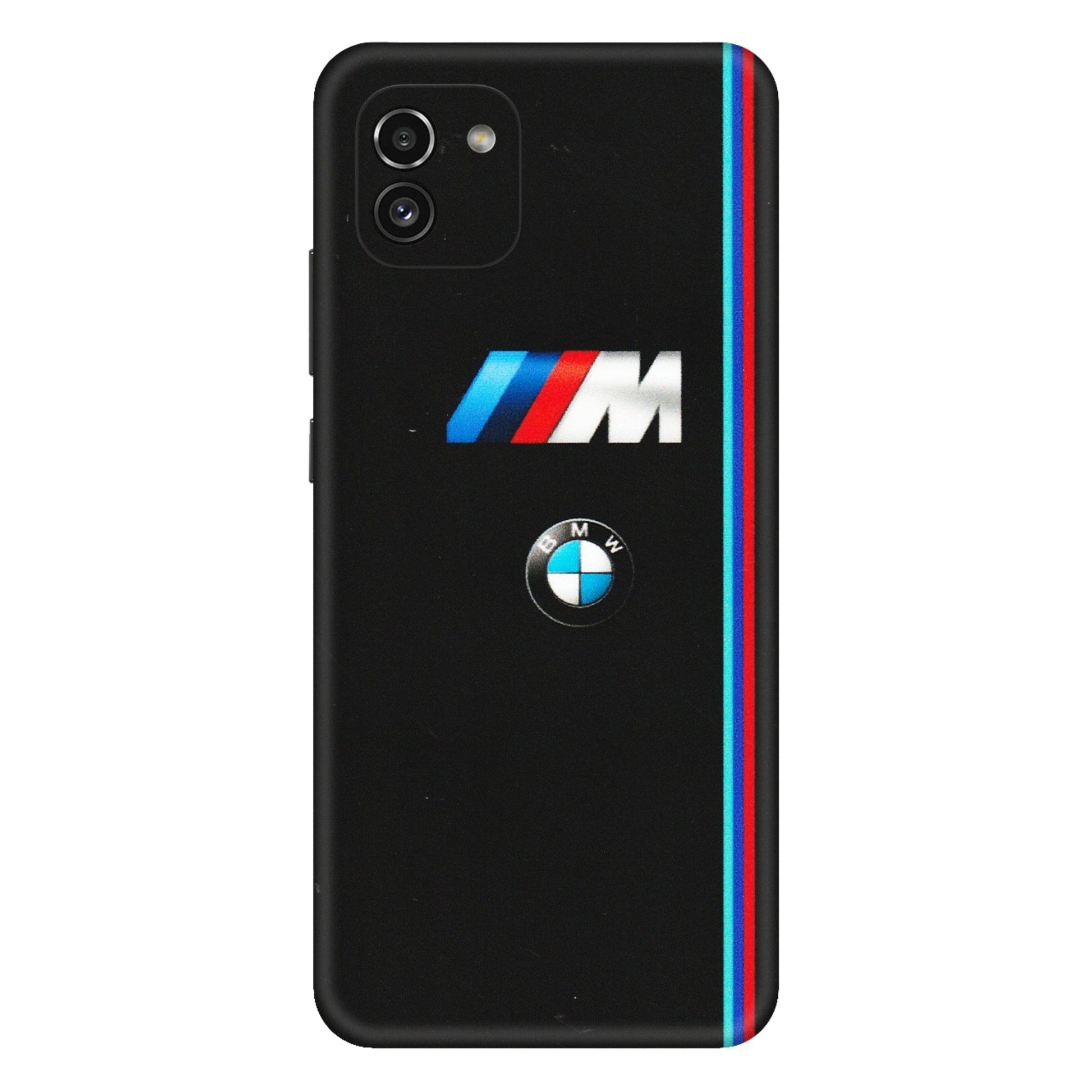 Samsung A/S Series Phone Skins (All Models) - Styling With Black BMW - Matte Finish (M-74) Samsung Galaxy A03