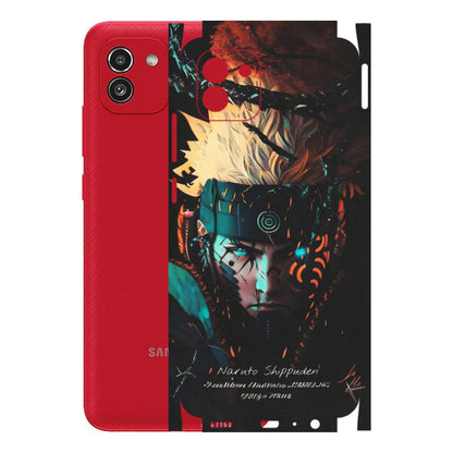 Samsung A/S Series Phone Skins (All Models) - Naruto Shippuden - Matte Finish (M-76) Samsung Galaxy A03
