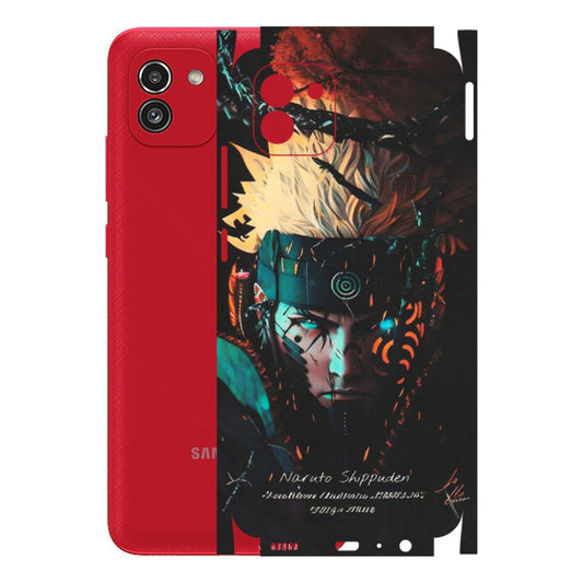 Samsung A/S Series Phone Skins (All Models) - Naruto Shippuden - Matte Finish (M-76) Samsung Galaxy A03