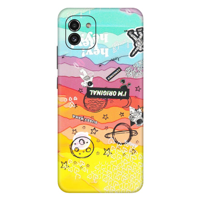Samsung A/S Series Phone Skins (All Models) - The Original Astronaut - Matte Finish (M-79) Samsung Galaxy A03