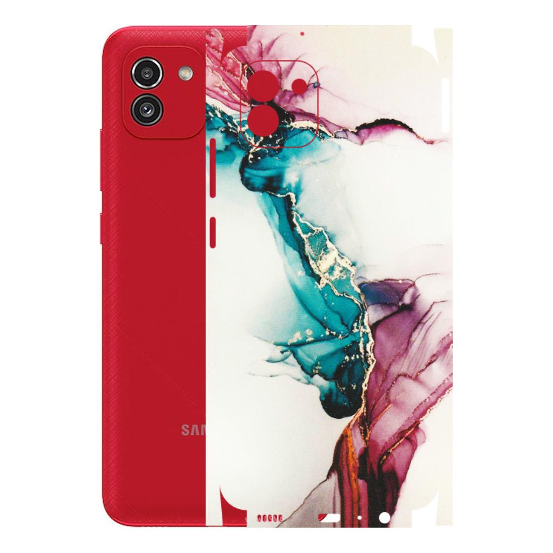 Samsung A/S Series Phone Skins (All Models) - Elegant Marble - Matte Finish (M-81) Samsung Galaxy A03