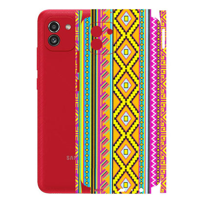 Samsung A/S Series Phone Skins (All Models) - Thai illustration - Matte Finish (M-89) Samsung Galaxy A03
