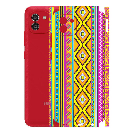 Samsung A/S Series Phone Skins (All Models) - Thai illustration - Matte Finish (M-89) Samsung Galaxy A03
