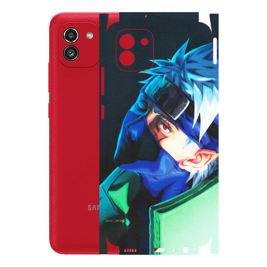 Samsung A/S Series Phone Skins (All Models) - Evil Anime Look - Matte Finish (M-90) Samsung Galaxy A03