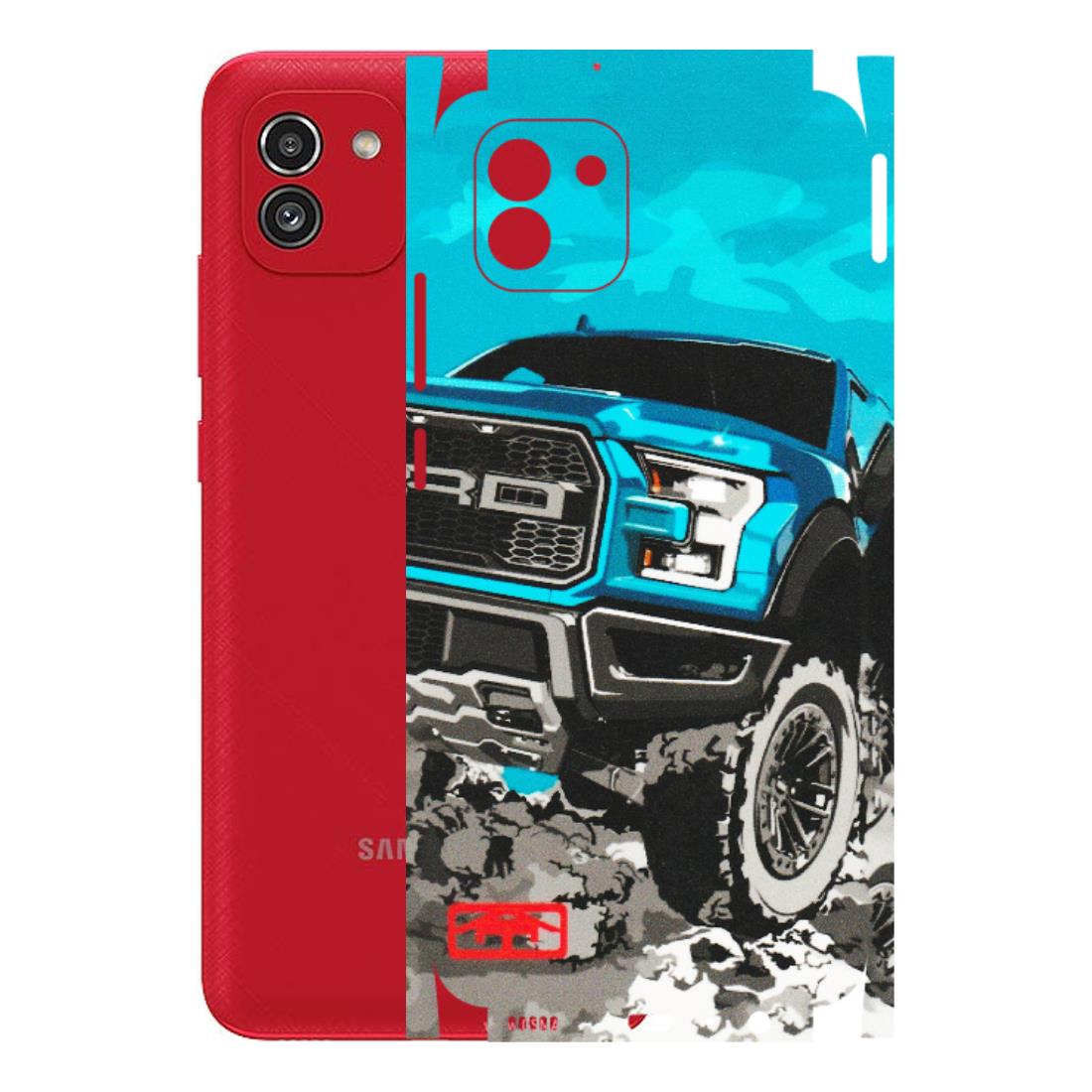 Samsung A/S Series Phone Skins (All Models) - Off Roading Lover - Matte Finish (M-95) Samsung Galaxy A03
