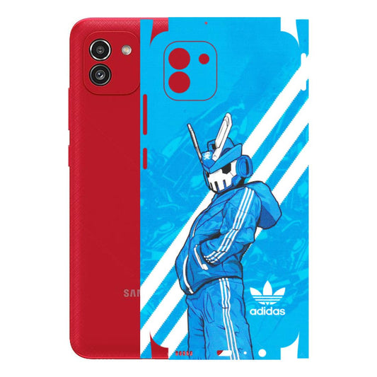 Samsung A/S Series Phone Skins (All Models) - Battle of Adidas - Matte Finish (M-98) Samsung Galaxy A03