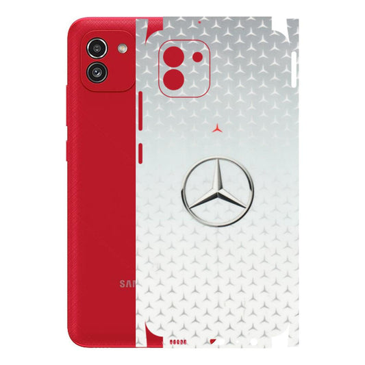 Samsung A/S Series Phone Skins (All Models) - Mercedes Benz - Transparent Finish (T-10) Samsung Galaxy A03