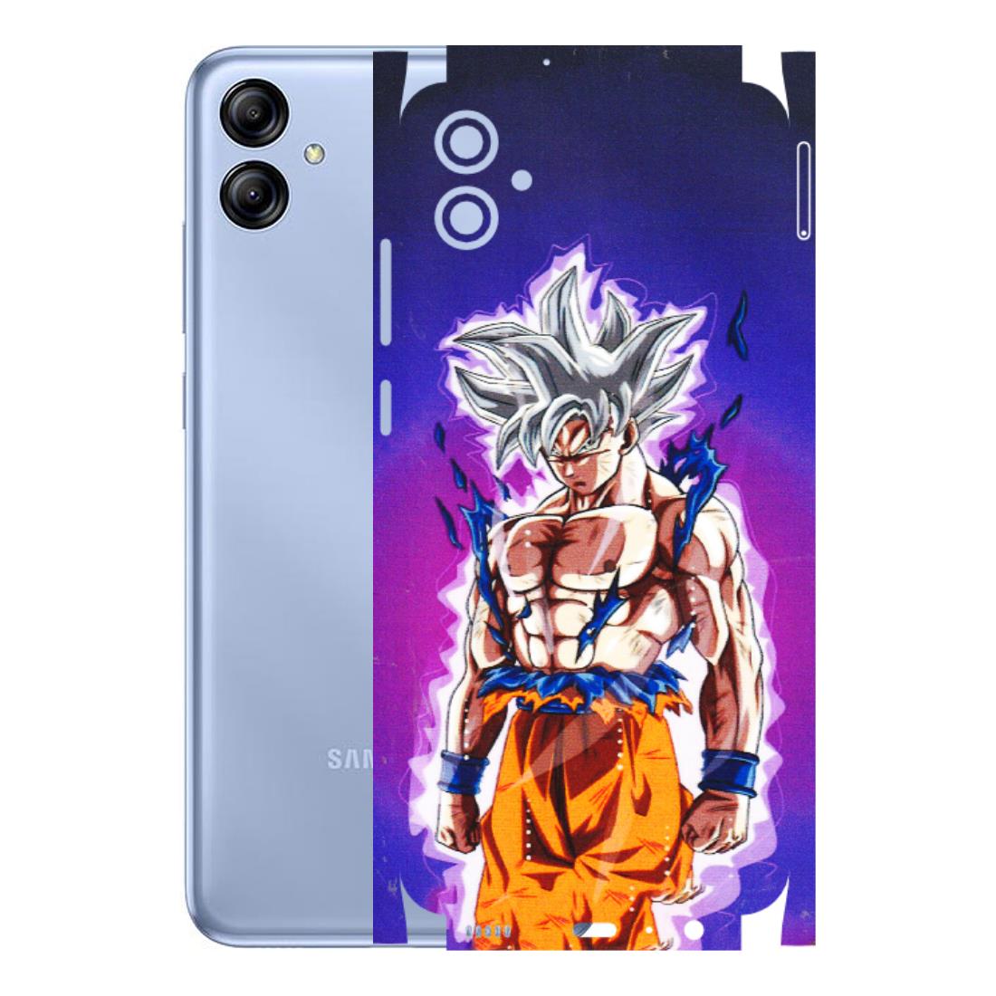 Samsung A/S Series Phone Skins (All Models) - Goku Purple Anime - 3D Embossed Finish (L-147) Samsung Galaxy A04E