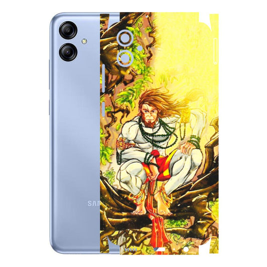 Samsung A/S Series Phone Skins (All Models) - Lord Hanuman - 3D Embossed Finish (L-152) Samsung Galaxy A04E
