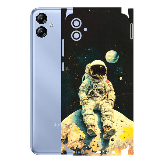 Samsung A/S Series Phone Skins (All Models) - Astronaut in Space - 3D Embossed Finish (L-16) Samsung Galaxy A04E