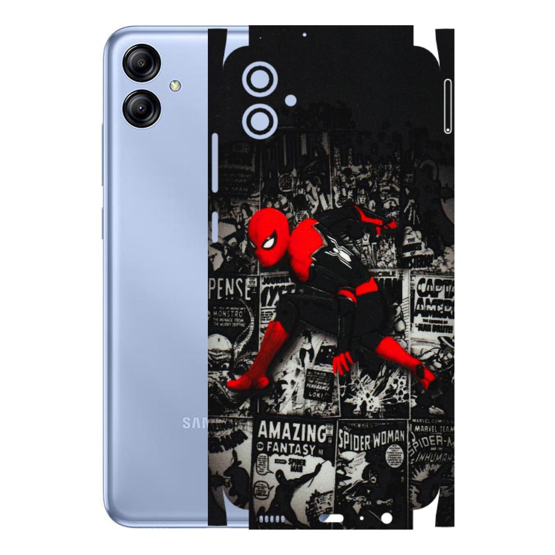 Samsung A/S Series Phone Skins (All Models) - SpiderMan New - 3D Embossed Finish (L-162) Samsung Galaxy A04E