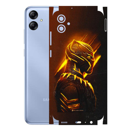 Samsung A/S Series Phone Skins (All Models) - Gold Black Panther - 3D Embossed Finish (L-181) Samsung Galaxy A04E