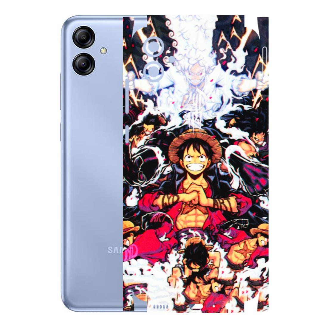 Samsung A/S Series Phone Skins (All Models) - Luffy Anime Character - 3D Embossed Finish (L-203) Samsung Galaxy A04E