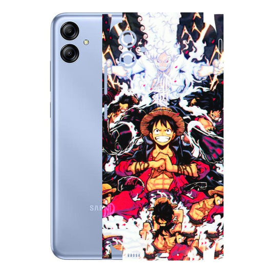 Samsung A/S Series Phone Skins (All Models) - Luffy Anime Character - 3D Embossed Finish (L-203) Samsung Galaxy A04E