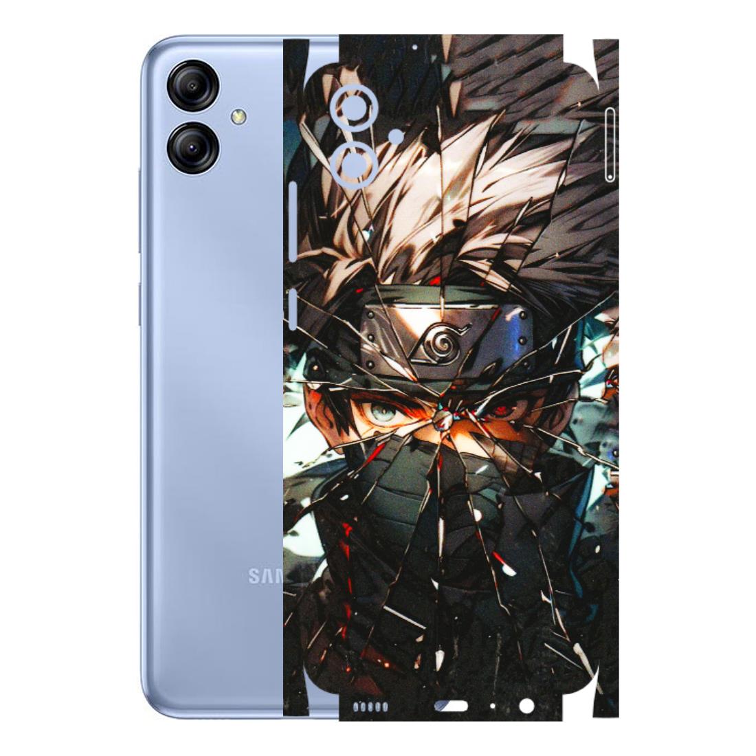 Samsung A/S Series Phone Skins (All Models) - Kakashi Shattered Glass Effect - 3D Embossed Finish (L-237) Samsung Galaxy A04E