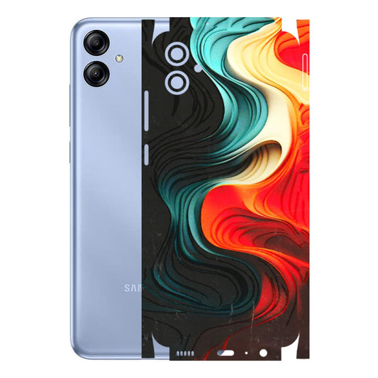 Samsung A/S Series Phone Skins (All Models) - The Silky Swirl - 3D Embossed Finish (L-240) Samsung Galaxy A04E