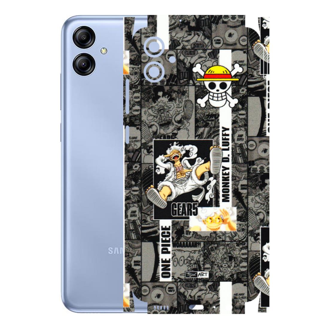 Samsung A/S Series Phone Skins (All Models) - Cuffy Anime MonkeyCamic - 3D Embossed Finish (L-242) Samsung Galaxy A04E