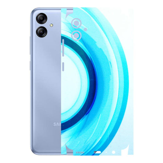 Samsung A/S Series Phone Skins (All Models) - The Blue Curve - 3D Embossed Finish (L-244) Samsung Galaxy A04E