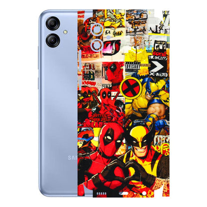 Samsung A/S Series Phone Skins (All Models) - Spidy Wolverine - 3D Embossed Finish (L-310) Samsung Galaxy A04E