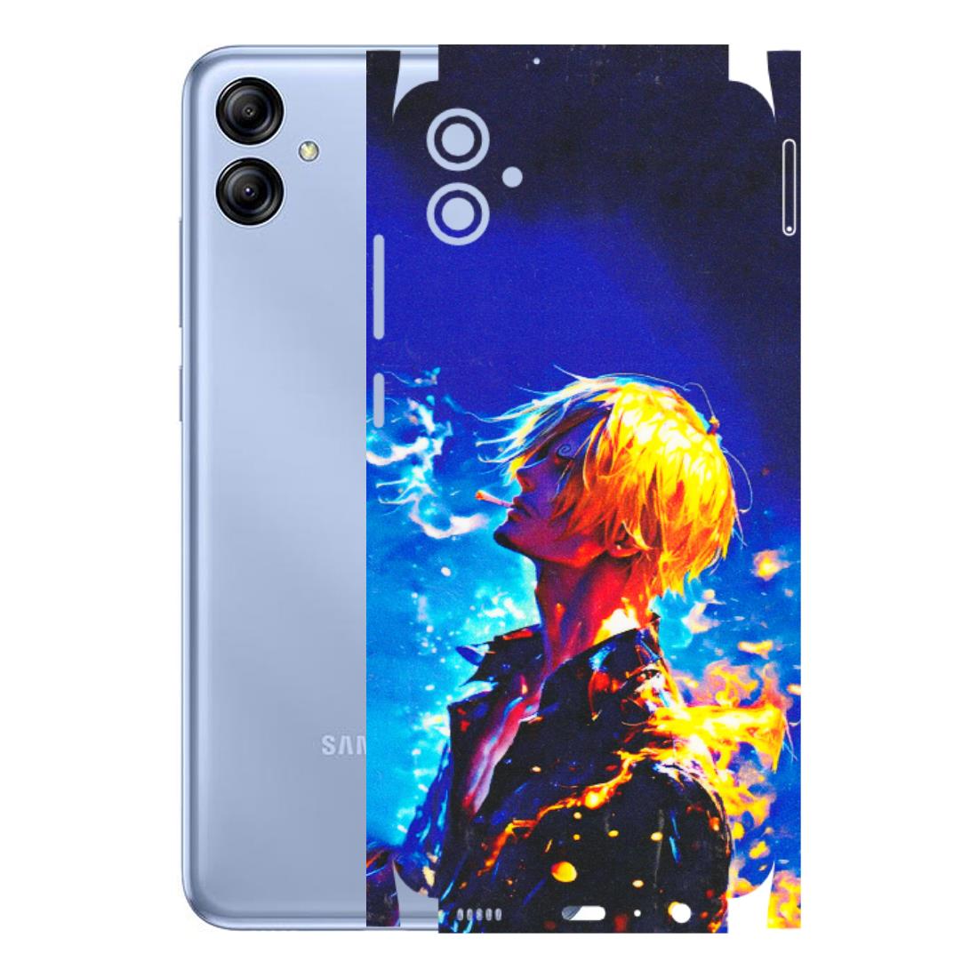 Samsung A/S Series Phone Skins (All Models) - Sanji Vinsmoke One Piece - 3D Embossed Finish (L-319) Samsung Galaxy A04E