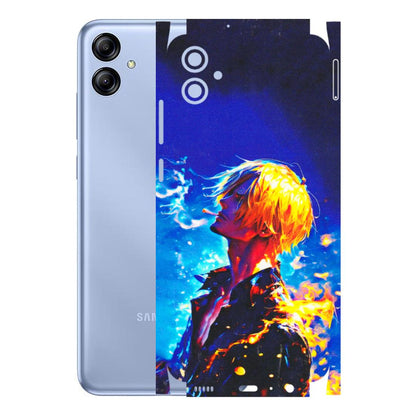 Samsung A/S Series Phone Skins (All Models) - Sanji Vinsmoke One Piece - 3D Embossed Finish (L-319) Samsung Galaxy A04E