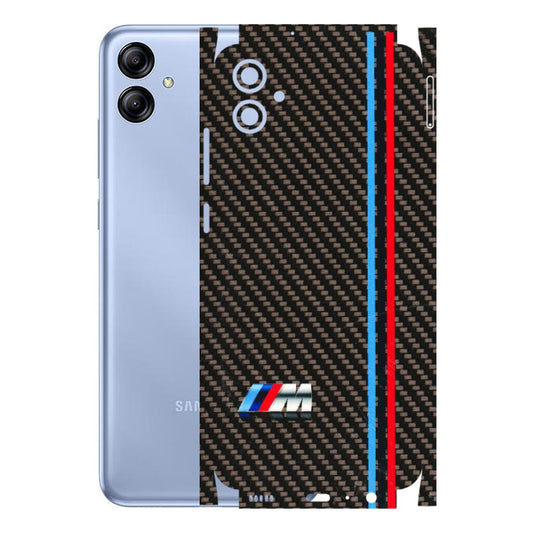 Samsung A/S Series Phone Skins (All Models) - BM Carbon Fiber Feels - 3D Embossed Finish (L-38) Samsung Galaxy A04E