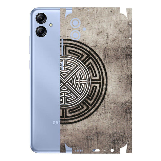 Samsung A/S Series Phone Skins (All Models) - Mysterious Circular Design - 3D Embossed Finish (L-63) Samsung Galaxy A04E