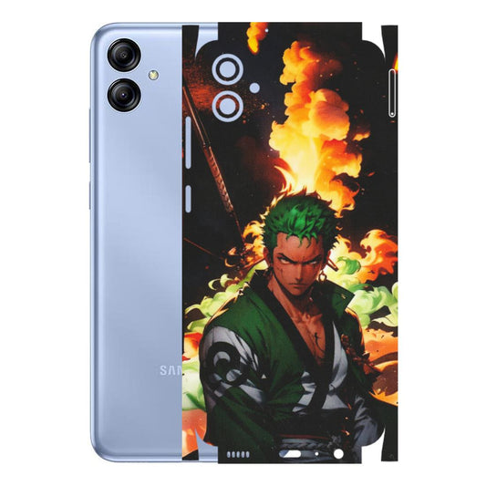 Samsung A/S Series Phone Skins (All Models) - Roronoa Zoro - Matte Finish (M-102) Samsung Galaxy A04E