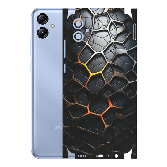 Samsung A/S Series Phone Skins (All Models) - New Abstract Graphite Tiles - Matte Finish (M-130) Samsung Galaxy A04E