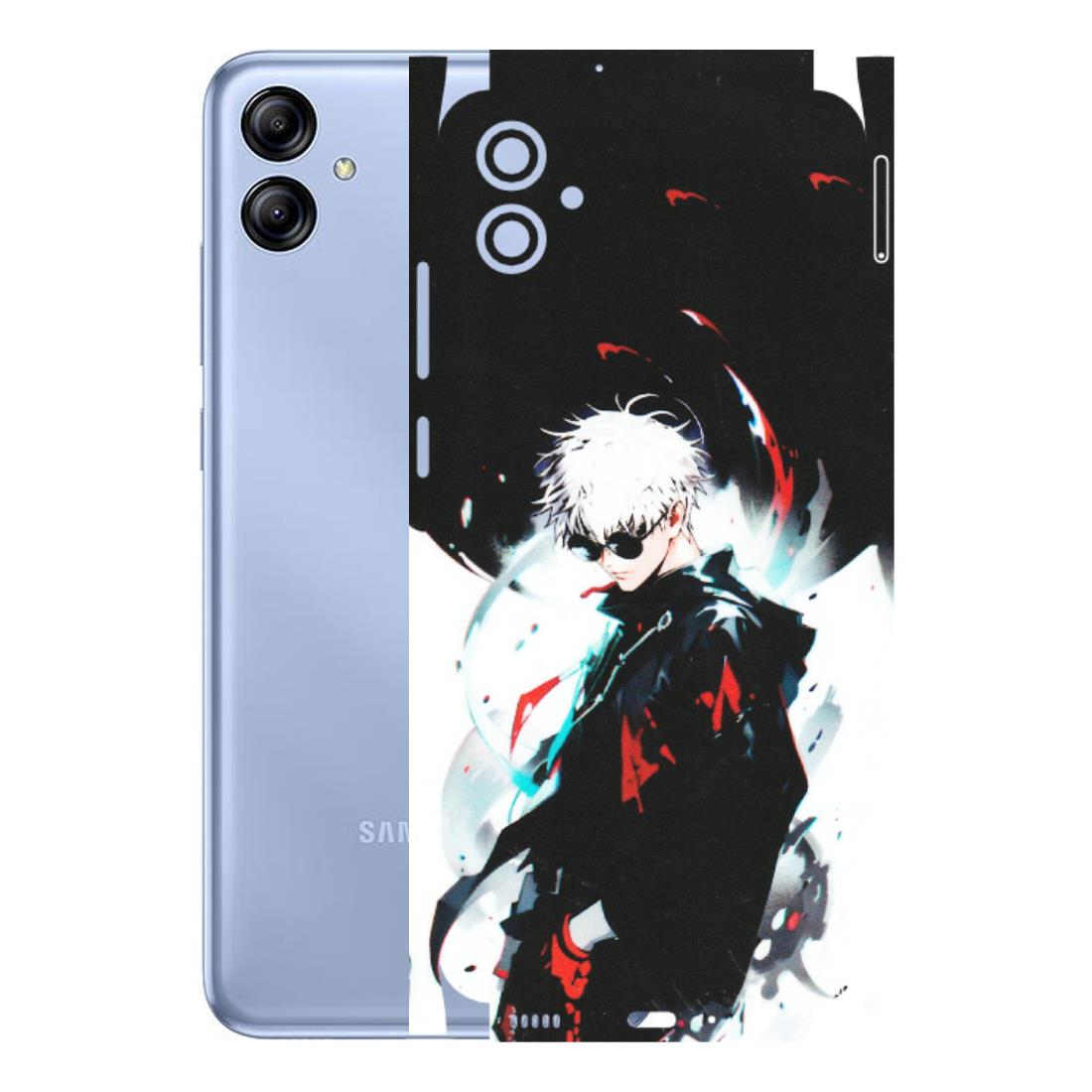 Samsung A/S Series Phone Skins (All Models) - Gojo Powerful Charater Kaisen Anime - Matte Finish (M-144) Samsung Galaxy A04E