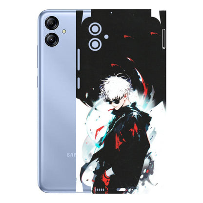 Samsung A/S Series Phone Skins (All Models) - Gojo Powerful Charater Kaisen Anime - Matte Finish (M-144) Samsung Galaxy A04E