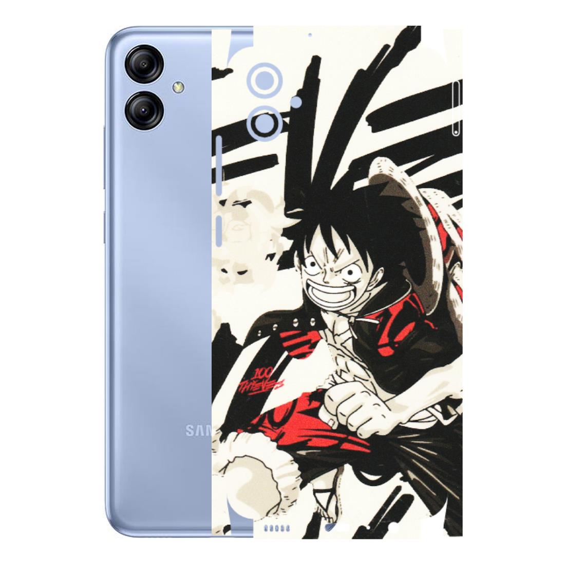 Samsung A/S Series Phone Skins (All Models) - Monkey D.Luffy Manga Anime - Matte Finish (M-145) Samsung Galaxy A04E