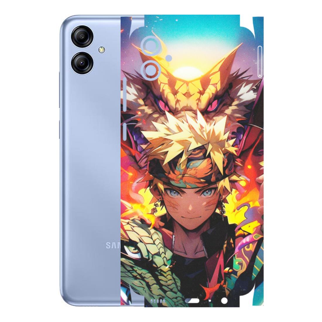 Samsung A/S Series Phone Skins (All Models) - Angry Naruto Anime - Matte Finish (M-148) Samsung Galaxy A04E