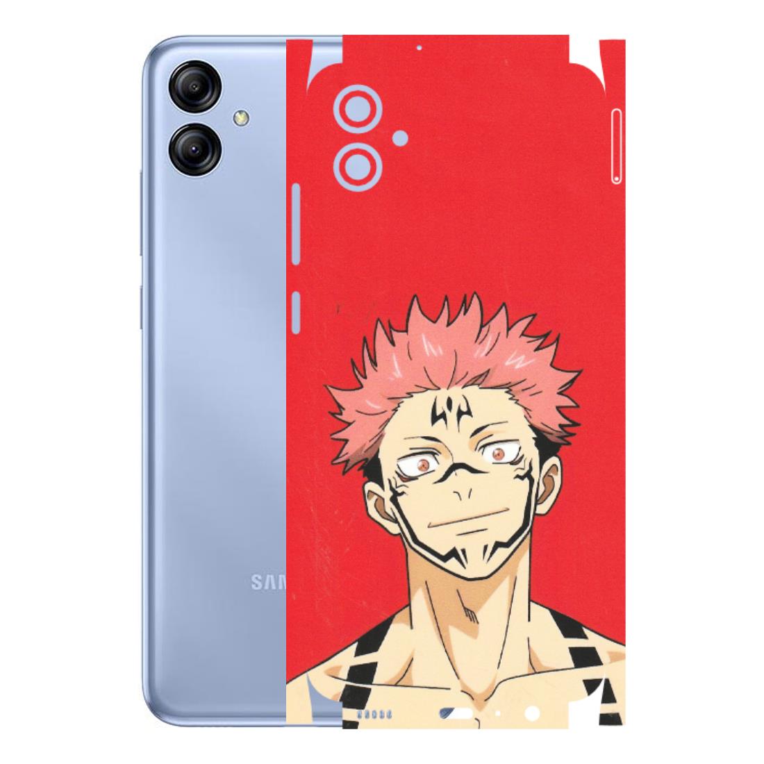 Samsung A/S Series Phone Skins (All Models) - Ryomen Sukuna Fun Anime - Matte Finish (M-153) Samsung Galaxy A04E