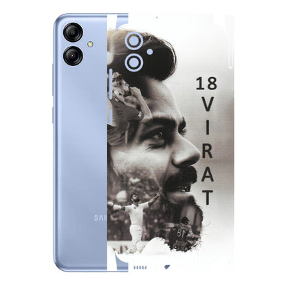 Samsung A/S Series Phone Skins (All Models) - Virat Kohli Cricketer - Matte Finish (M-163) Samsung Galaxy A04E