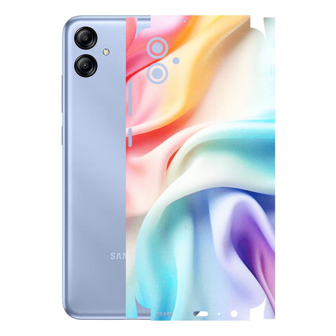 Samsung A/S Series Phone Skins (All Models) - Colourful Silk Cloth - Matte Finish (M-165) Samsung Galaxy A04E