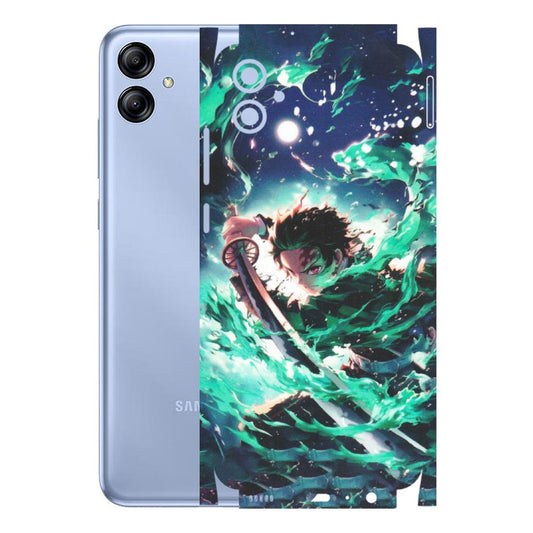 Samsung A/S Series Phone Skins (All Models) - Sword Fighter Anime - Matte Finish (M-29) Samsung Galaxy A04E