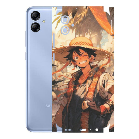 Samsung A/S Series Phone Skins (All Models) - Anime Character Smile - Matte Finish (M-33) Samsung Galaxy A04E