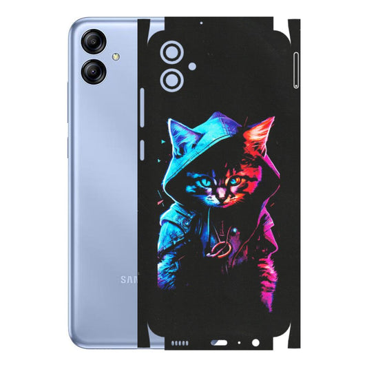Samsung A/S Series Phone Skins (All Models) - Cyberpunk Cat - Matte Finish (M-45) Samsung Galaxy A04E
