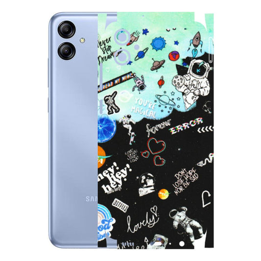 Samsung A/S Series Phone Skins (All Models) - Living In A Space Dream - Matte Finish (M-46) Samsung Galaxy A04E