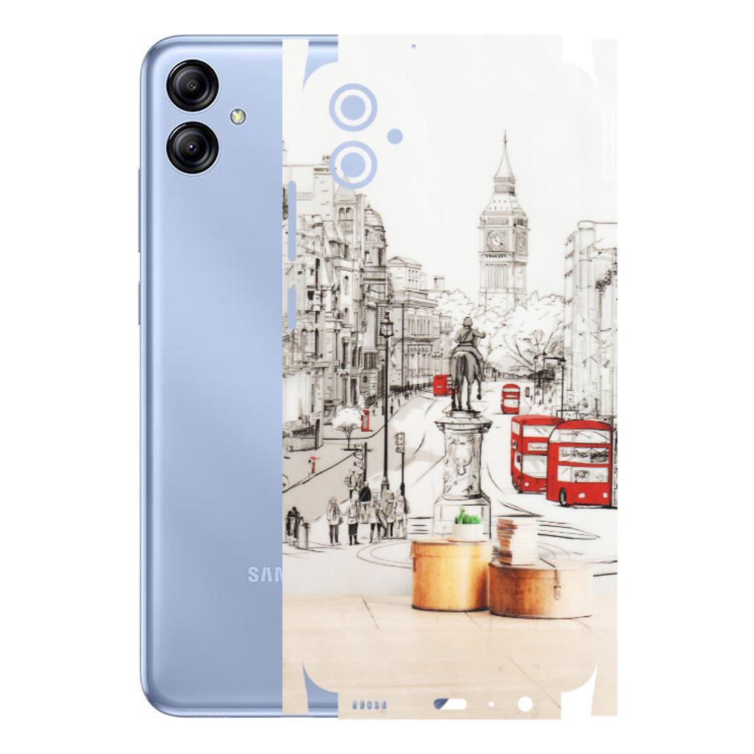 Samsung A/S Series Phone Skins (All Models) - London Street - Transparent Finish (T-02) Samsung Galaxy A04E