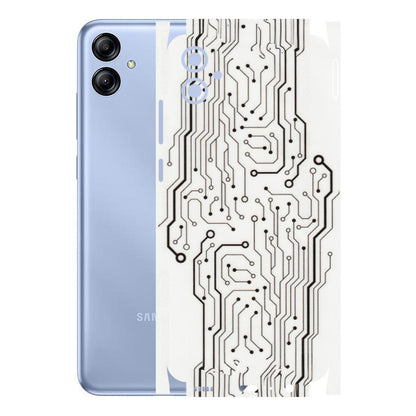 Samsung A/S Series Phone Skins (All Models) - Tech Circuits - Transparent Finish (T-03) Samsung Galaxy A04E