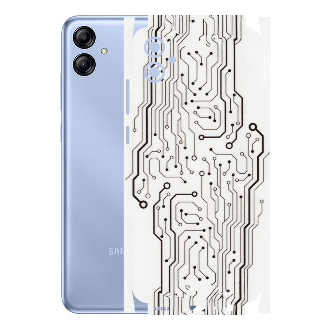 Samsung A/S Series Phone Skins (All Models) - Tech Circuits - Transparent Finish (T-03) Samsung Galaxy A04E