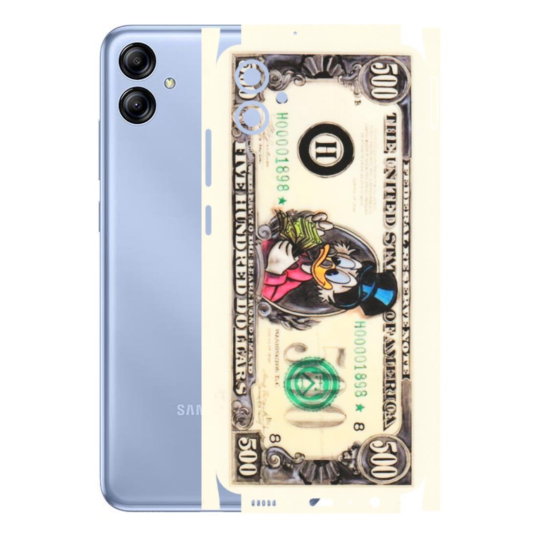 Samsung A/S Series Phone Skins (All Models) - Five Hundred Dollar Duck - Transparent Finish (T-15) Samsung Galaxy A04E