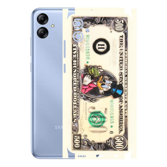 Samsung A/S Series Phone Skins (All Models) - Five Hundred Dollar Duck - Transparent Finish (T-15) Samsung Galaxy A04E