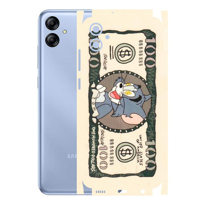 Samsung A/S Series Phone Skins (All Models) - One Hundred Dollar Tom - Transparent Finish (T-16) Samsung Galaxy A04E