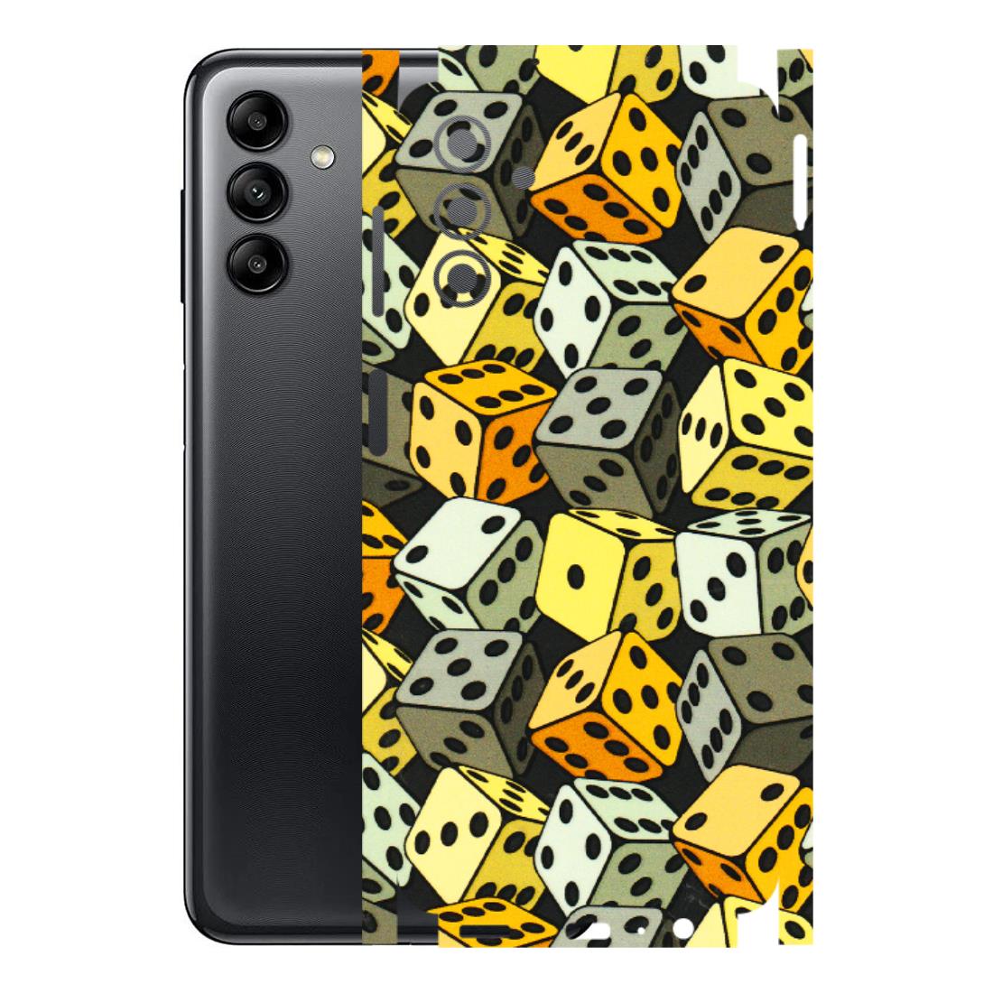 Samsung A/S Series Phone Skins (All Models) - Dices Of Life - 3D Embossed Finish (L-04) Samsung Galaxy A04S