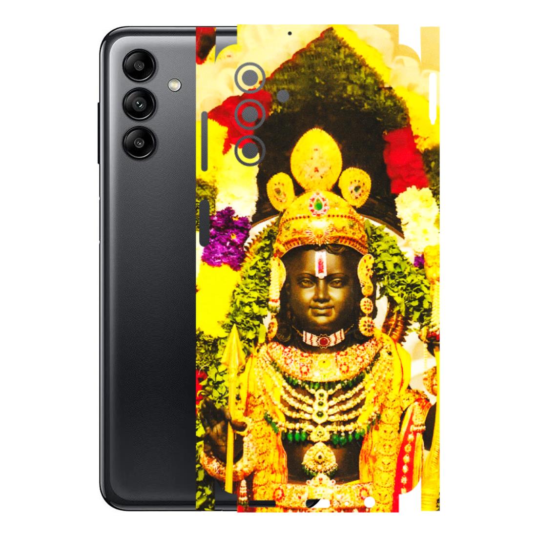 Samsung A/S Series Phone Skins (All Models) - Ram Lalla Ayodhya - 3D Embossed Finish (L-103) Samsung Galaxy A04S