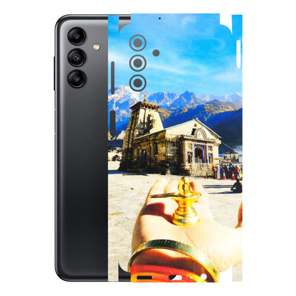 Samsung A/S Series Phone Skins (All Models) - Beauty of Kedarnath - 3D Embossed Finish (L-108) Samsung Galaxy A04S