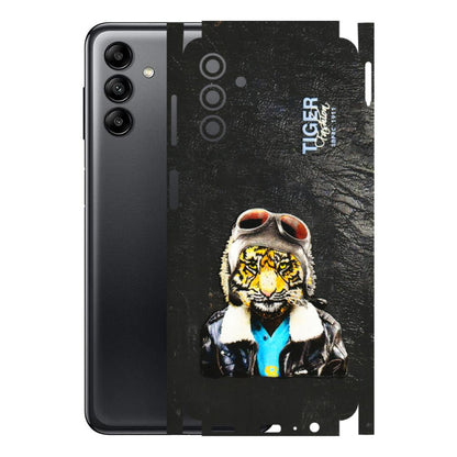 Samsung A/S Series Phone Skins (All Models) - Rider Tiger - 3D Embossed Finish (L-113) Samsung Galaxy A04S